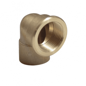 MacEndfeed Female Elbow 15mm x 1/2 WRAS APPROVED (BRASS VERSION)