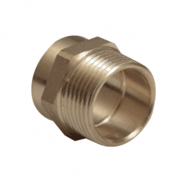 MacEndfeed Male Adaptor 28mm x 1 WRAS APPROVED (BRASS VERSION)