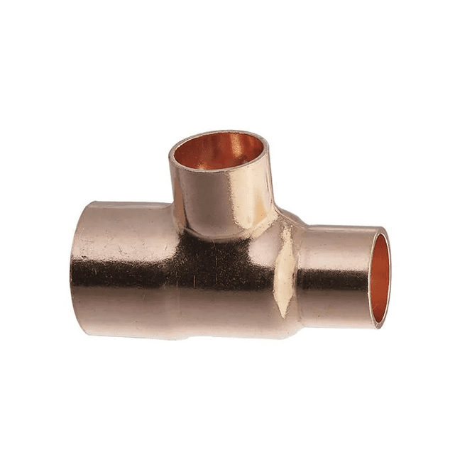 MacDonald Plumbing Supplies MacEndfeed Reducing Tee 28mm x 22mm x 22mm WRAS APPROVED