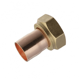 MacEndfeed Straight Cylinder Union 22mm x 1 WRAS APPROVED