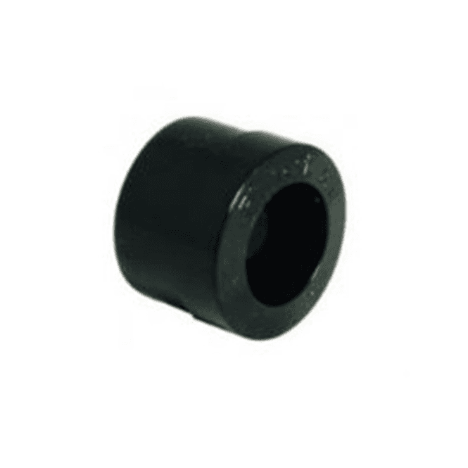MacDonald Plumbing Supplies MacOverflow 21.5mm Overflow to 40mm Waste Adaptor Black PACK OF 10