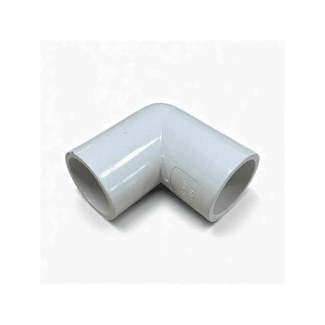 MacDonald Plumbing Supplies MacOverflow 90 Deg Knuckle Bend 21.5mm White PACK OF 10