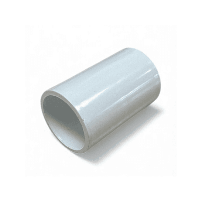 MacDonald Plumbing Supplies MacOverflow Straight Connector 21.5mm White PACK OF 10