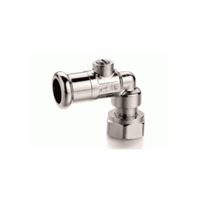 MacDonald Plumbing Supplies MacPress 15mm Angled Service Valve