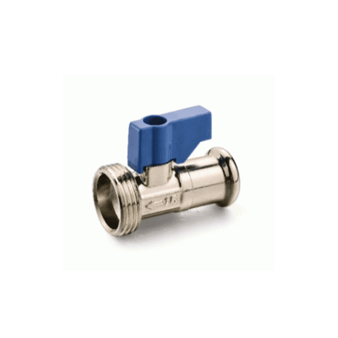 MacDonald Plumbing Supplies MacPress 15mm Straight Washing Machine Valve