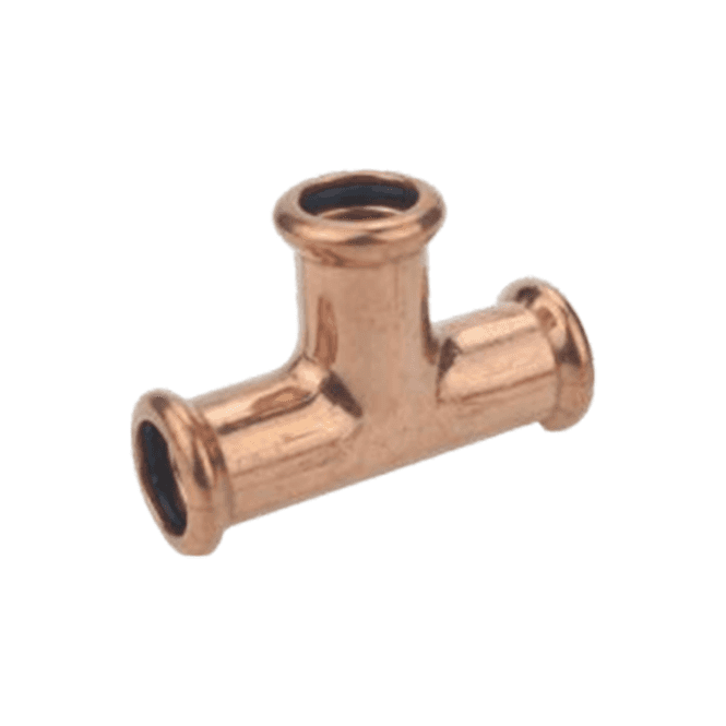 MacDonald Plumbing Supplies MacPress Equal Tee 35mm - GAS