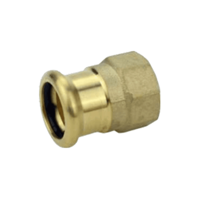 MacDonald Plumbing Supplies MacPress Female Coupling 15mm x ½ - GAS