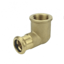 MacPress Female Elbow 15mm x ½ - WATER