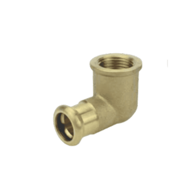 MacDonald Plumbing Supplies MacPress Female Elbow 22mm x ¾ - WATER