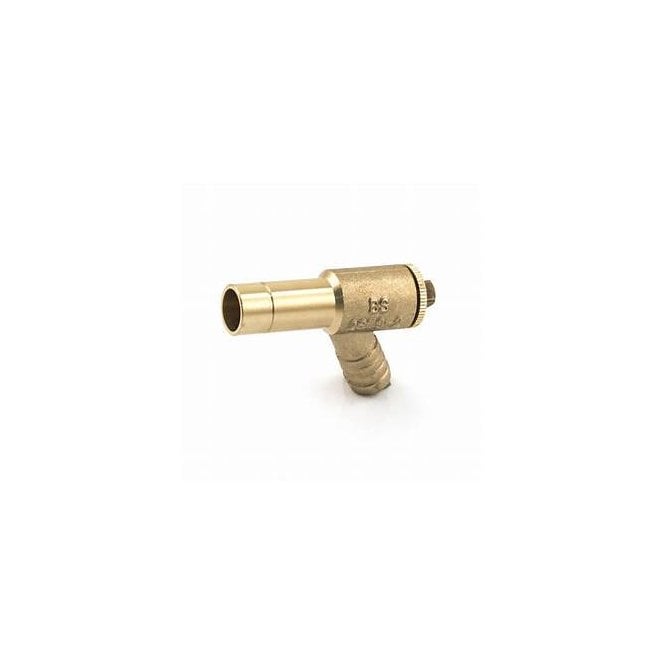 MacDonald Plumbing Supplies MacPress Long Tail Drain Off Valve Type A 15mm