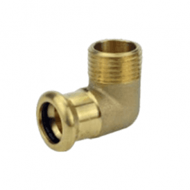 MacPress Male Elbow 22mm x ¾ - WATER