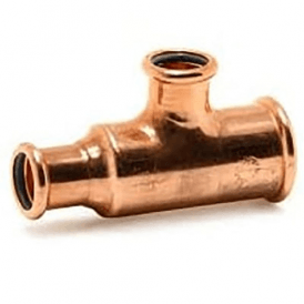 MacPress Reducing Tee 22mm x 15mm x 15mm - WATER