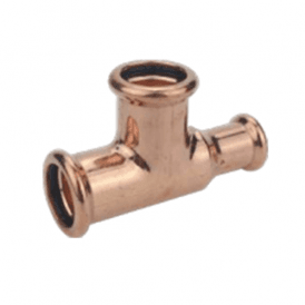 MacPress Reducing Tee 28mm x 22mm x 28mm - WATER