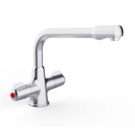 MacTap Chrome Lever Kitchen Sink Mixer Tap Swivel Spout WRAS