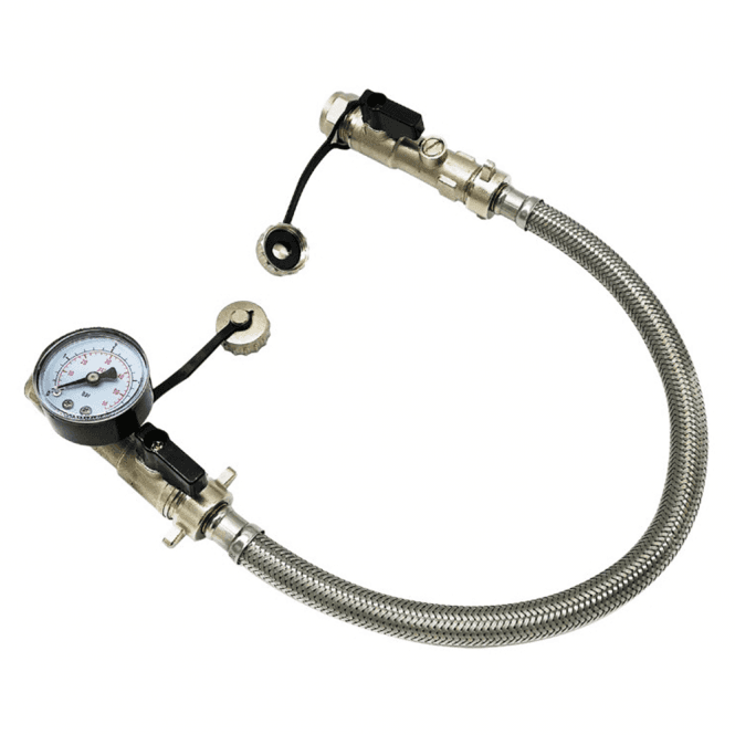 MacDonald Plumbing Supplies MacValve WRAS Remote Filling Loop Part L Compliant with Gauge
