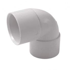 MacWaste 90 Degree Bend 50mm White