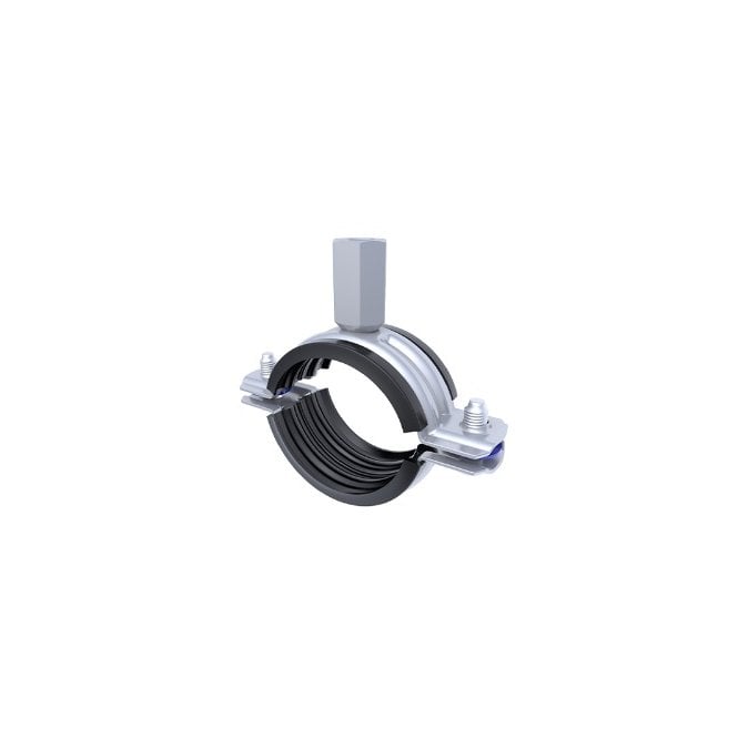 MacDonald Plumbing Supplies Rubber Lined Pipe Clamp 26mm - 30mm