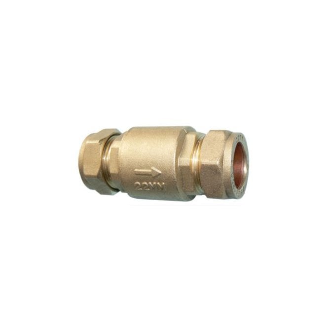 MacDonald Plumbing Supplies Single Check Valve Full Bore 22mm