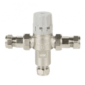 Thermostatic Mixing Valve 15mm WRAS Approved TMV15