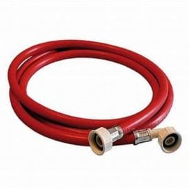 Washing Machine Hose Red 3/4 x 2.5M