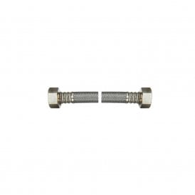 WRAS Approved Flexi Tap Conn Double Ended 1/2" x 1/2" x 300mm