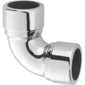 McAlpine 35A-CB Chrome Plated Brass 90 Degree Compression Bend 1¼