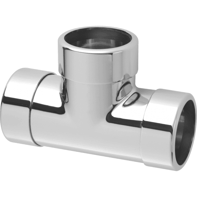 McAlpine  42E-CB Chrome Plated Brass Compression Tee 1½