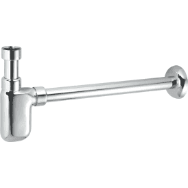 McAlpine A32UK-CB Chrome Plated Brass Basin Kit With Cylindrical Bottle Trap 32mm