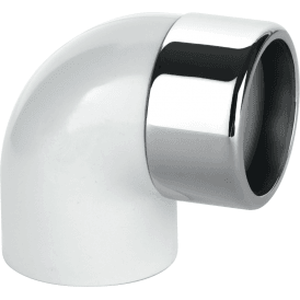 McAlpine ABS32/35A-CB 90 Degree Bend Chrome Plated Brass X ABS Connector 1¼ X 32/35mm