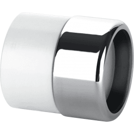 McAlpine ABS42/43G-CB Straight Chrome Plated Brass X ABS Connector 1½ X 42/43mm