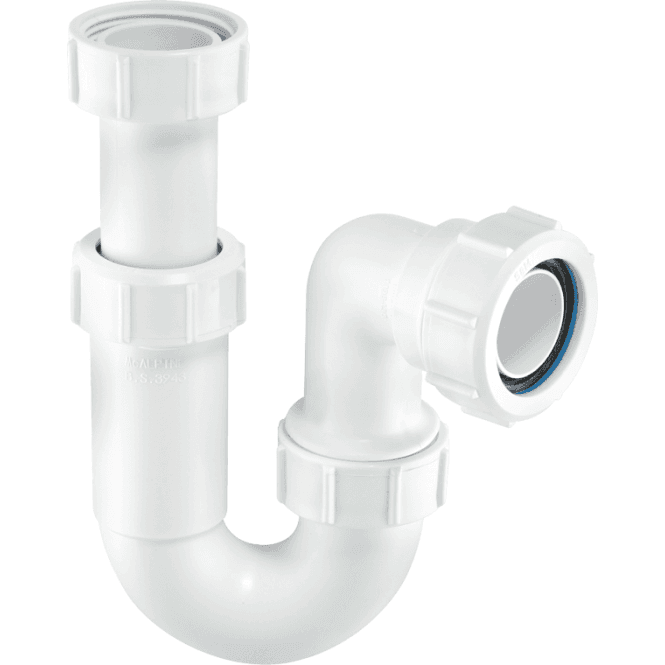 McAlpine  ASC10 Adjustable Inlet Tubular Swivel 'p' Trap 1½