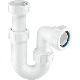 McAlpine ASC10 Adjustable Inlet Tubular Swivel 'p' Trap 1½