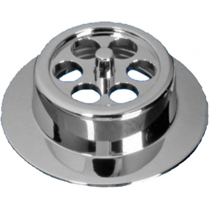 McAlpine  BATHGRID-CP Bath Overflow Grid Chrome Plated