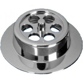 McAlpine BATHGRID-CP Bath Overflow Grid Chrome Plated