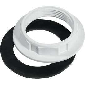 McAlpine BN3 White Plastic Back Nut 1½