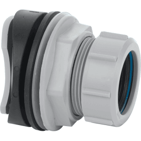 McAlpine BOSSCONN1.25GR Mechanical Soil And Rainwater Pipe Boss Connector Grey 1¼
