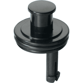McAlpine BP2-CAP Black Plastic Captive Plug 1¾