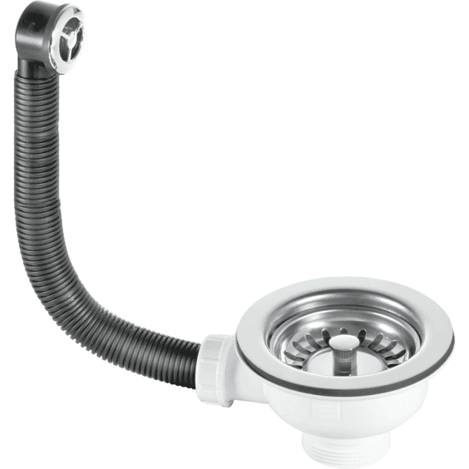 McAlpine  BWSTOFSS Basket Strainer Waste And Overflow 1½ Stainless Steel