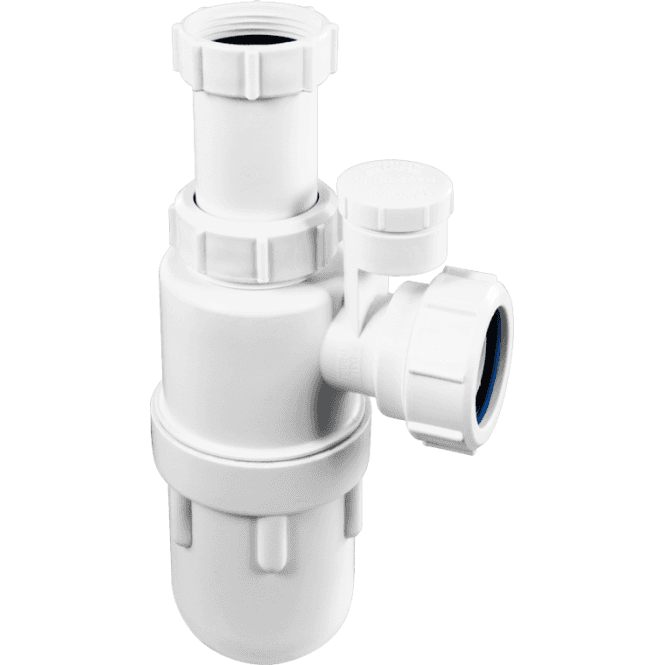 McAlpine  C10AV-SV Anti-Syphon Bottle Trap Incorporating Silicone Valve 1½