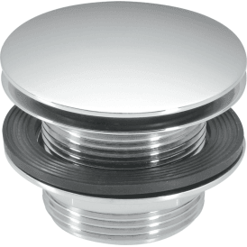 McAlpine CBW70-CB Chrome Plated Brass Clicker Bath Waste 44mm