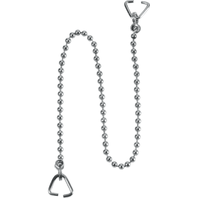 McAlpine  CH4-18 Chrome Plated Chain And 2 Triangles 18