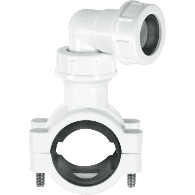 McAlpine  CLAMP1WH Pipe Clamp White