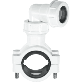 McAlpine CLAMP1WH Pipe Clamp White