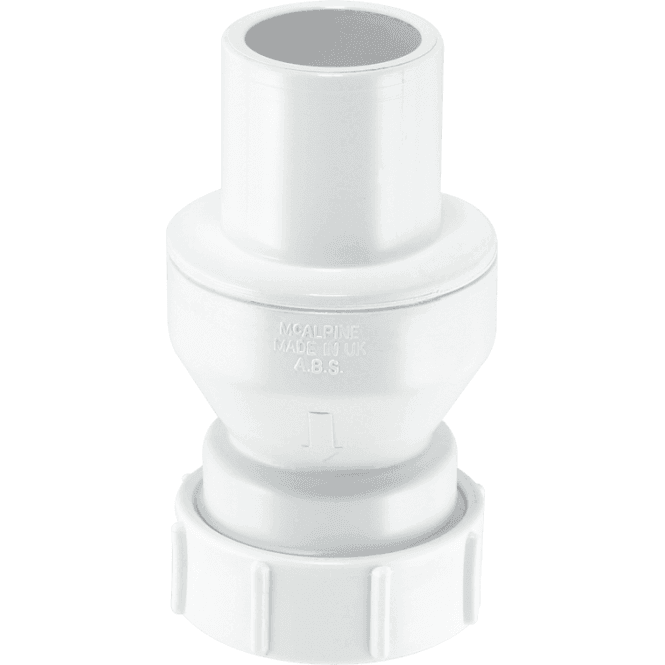 McAlpine  CONVALVE-125P In-line Non-Return Valve With Plain Tail 1¼