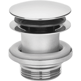 McAlpine CWP60-SS Multi Function Centre Pin Basin Waste Chrome Plated Brass 1¼