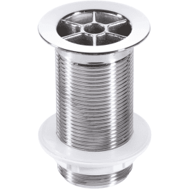 McAlpine CWU1A Flush Flange Urinal Waste Chrome Plated Plastic 1¼