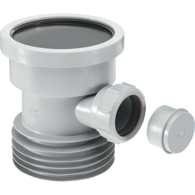 McAlpine  DC1-GR-BO Drain Connector With Boss 4