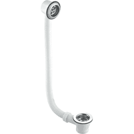 McAlpine FBW2P Bath Combined Waste And Overflow SS Grating 1½
