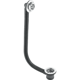 McAlpine FBW2PC Bath Combined Waste And Overflow Chrome Plated Grating 1½