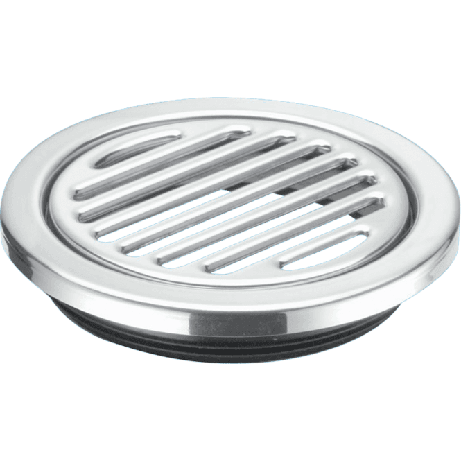 McAlpine  FGTR125TOP 125mm Polished Stainless Steel Grating